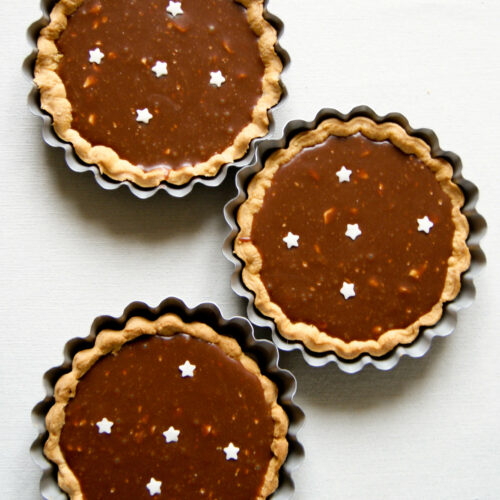 Petites tartes au Toblerone