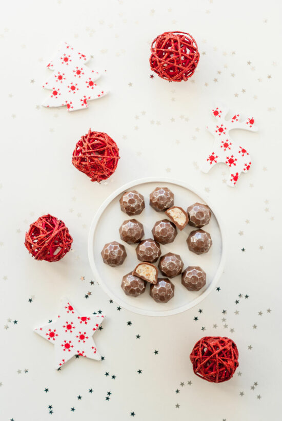 Chocolats Façon Kinder® Schoko-bons { DIY Noël }