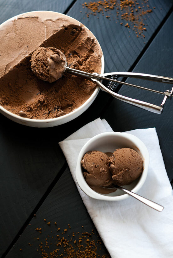 Glace mocaccino café chocolat | Lilie Bakery