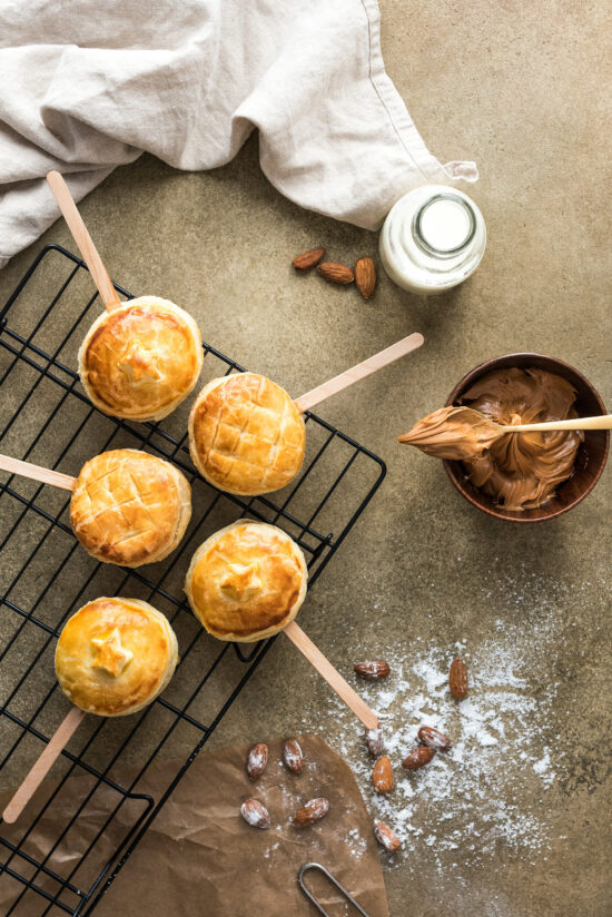 Galettes des rois en sucettes frangipane-spéculoos