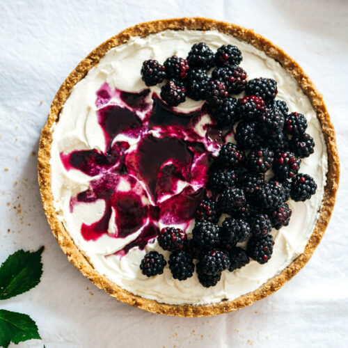 Tarte mûres citron mascarpone - Lilie Bakery