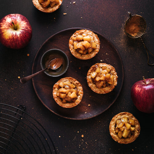 Cookies cups avoine & compotée pomme-cannelle - Lilie Bakery