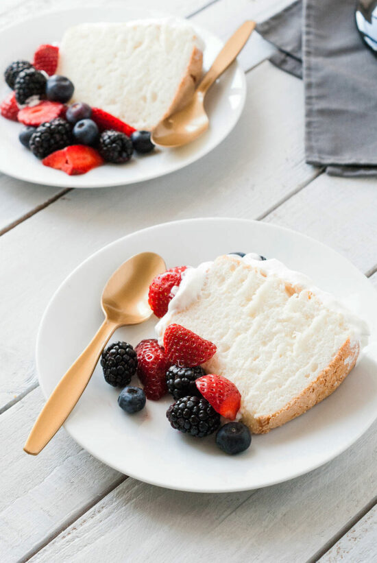 Gâteau des anges, Angel food cake