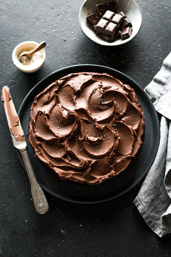 Gâteau Chocolat Vegan & Ganache Vegan