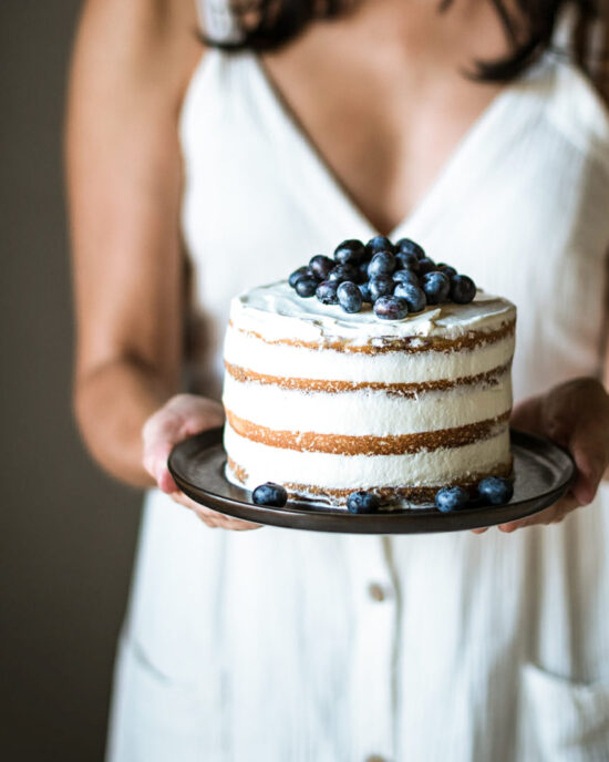 Layer Cake Myrtilles Citron