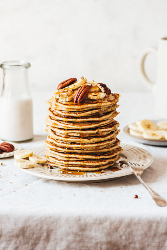 Pancakes Banane Healthy, Sans Sucre Raffiné