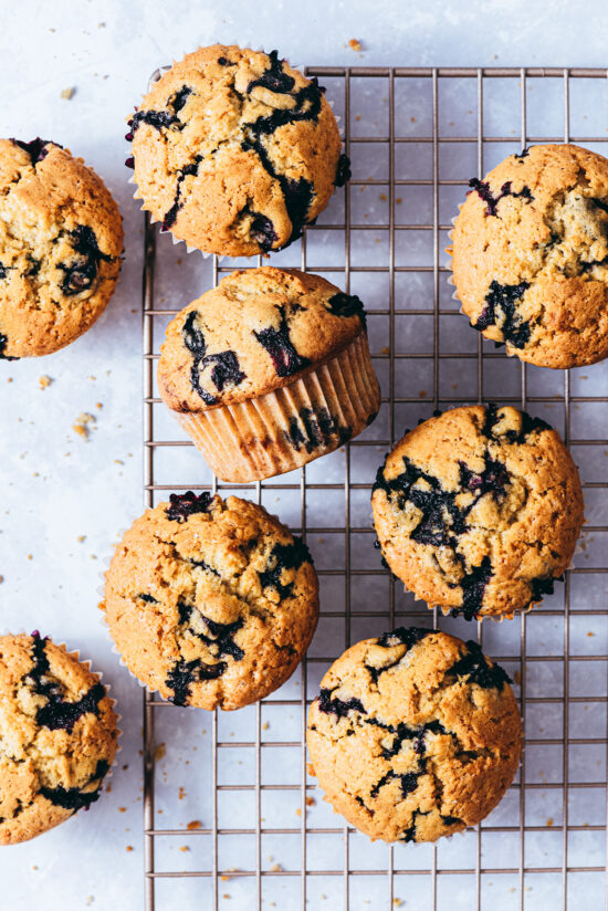 Muffins Myrtilles Très Moelleux