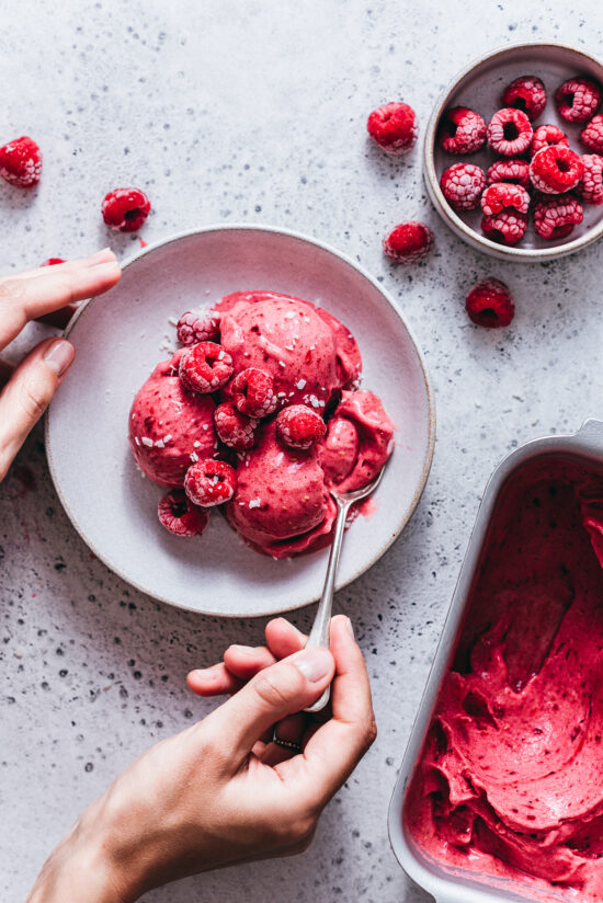 Nice Cream Banane Framboise