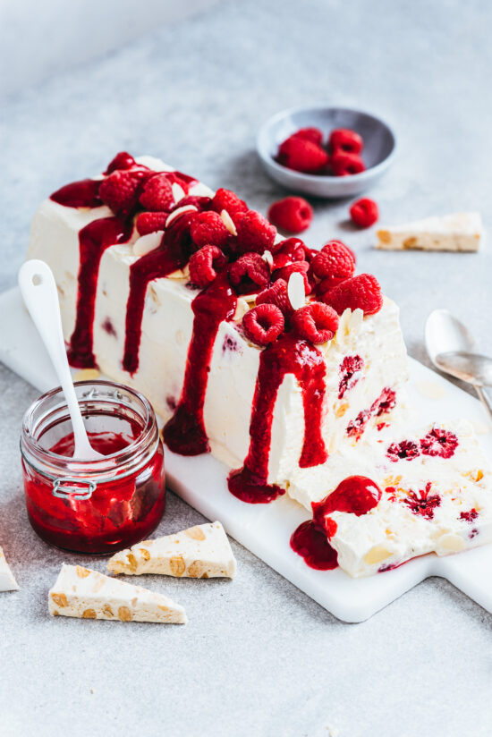 Parfait Glacé Framboise Nougat
