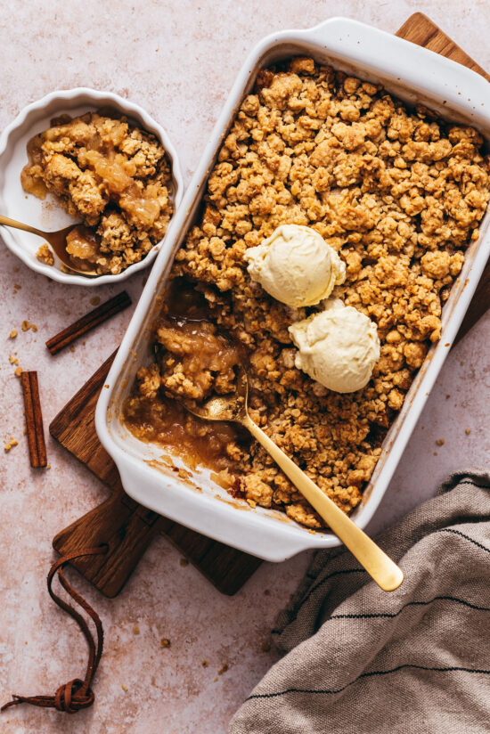 Crumble Pomme Cannelle