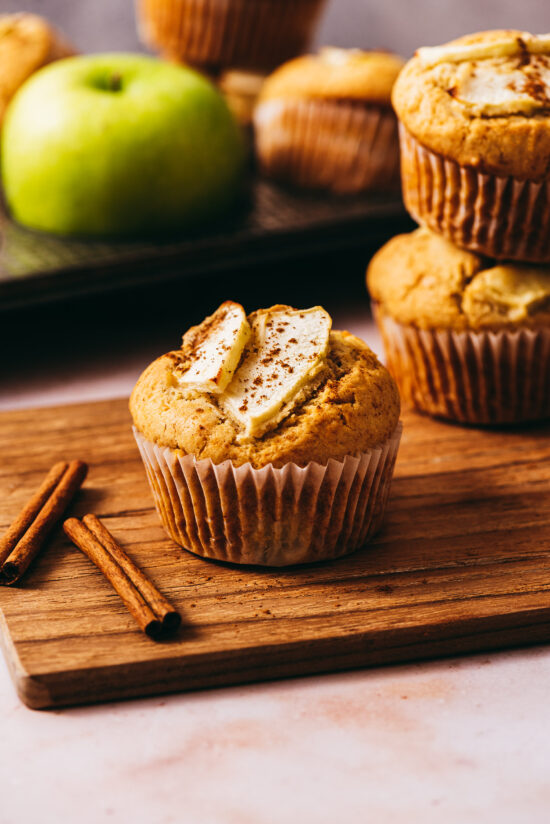 Muffins Aux Pommes Cannelle Sirop D'Érable