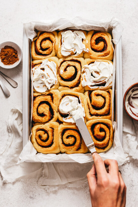 Cinnamon Rolls, Brioches Roulées À La Cannelle