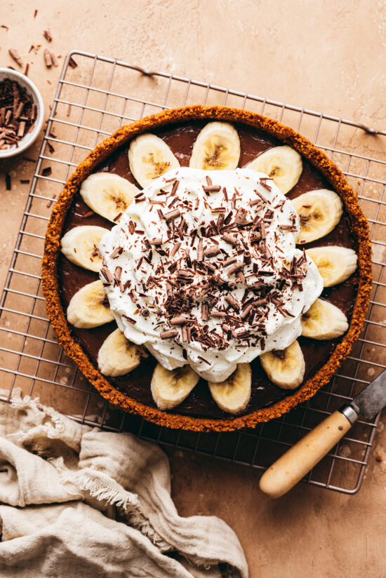 Tarte Banane Chocolat Spéculoos