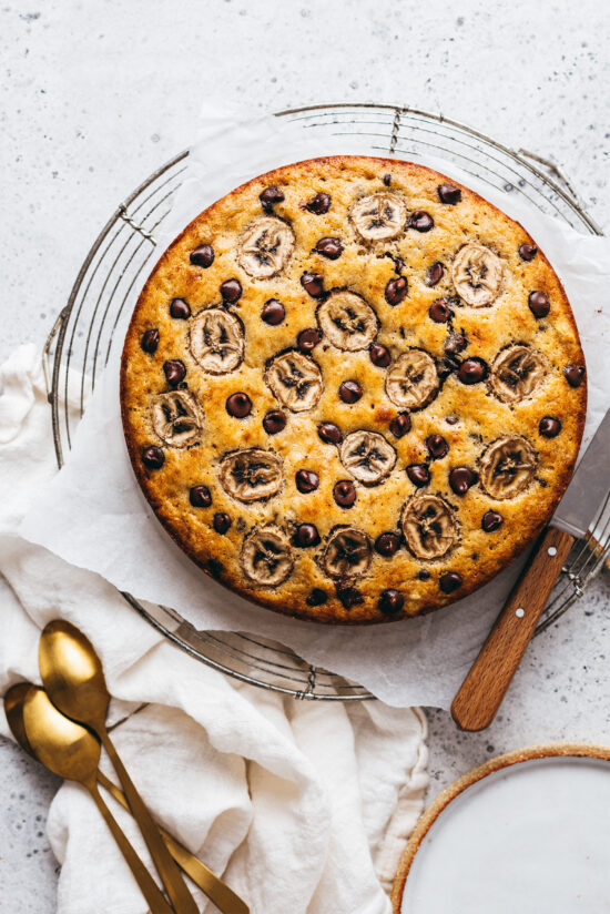 Gâteau Banane Chocolat