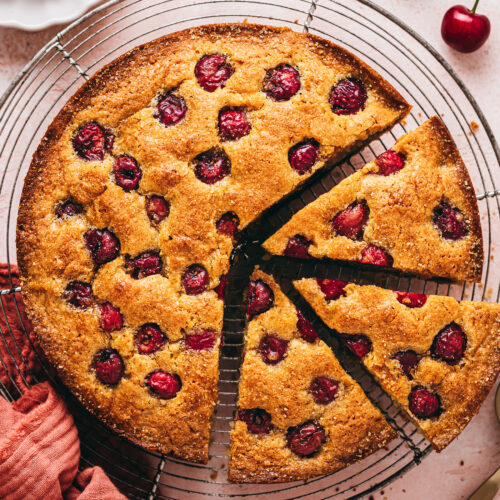 Recette gâteau aux cerises - Lilie Bakery