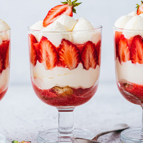 Recette tiramisu fraise mascarpone facile - Lilie Bakery