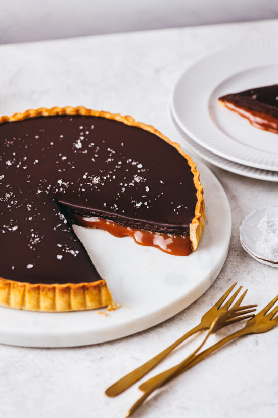 Tarte Chocolat Caramel