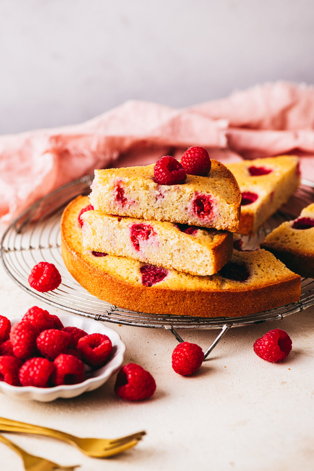 Financier framboise facile - Lilie Bakery