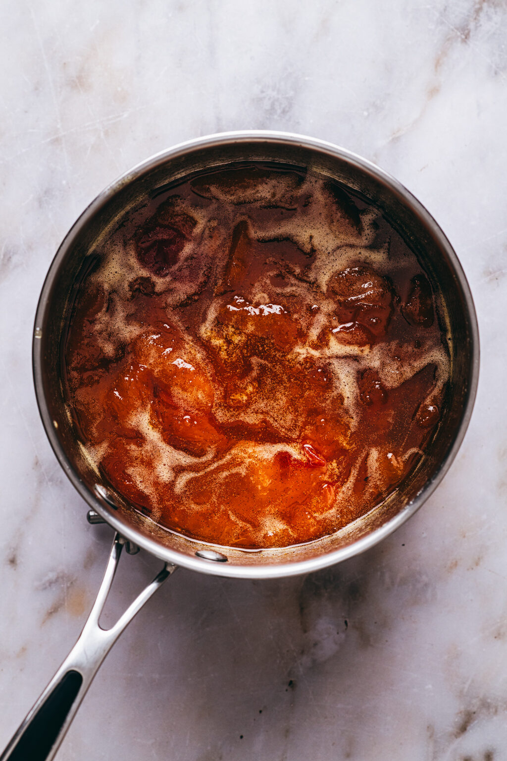 Cuisson confiture d'abricot - Lilie Bakery