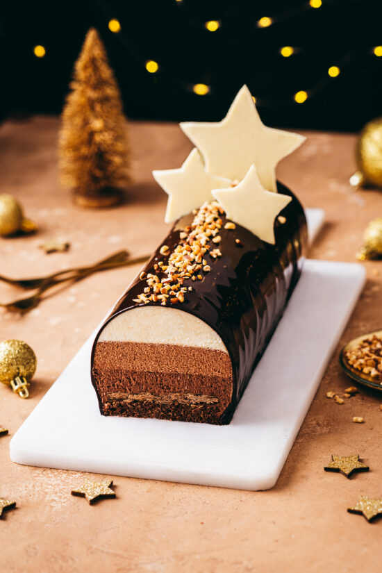Bûche 3 Chocolats