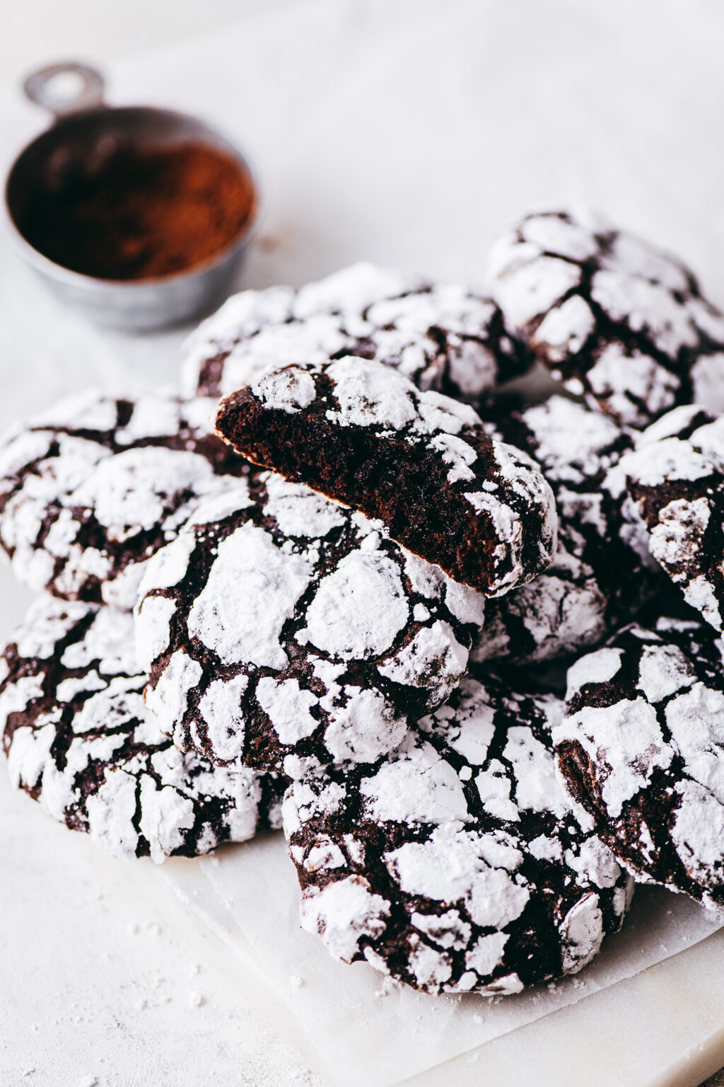 Crinkles au chocolat - Lilie Bakery