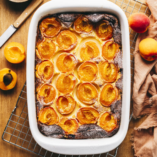 Clafoutis abricot - Lilie Bakery