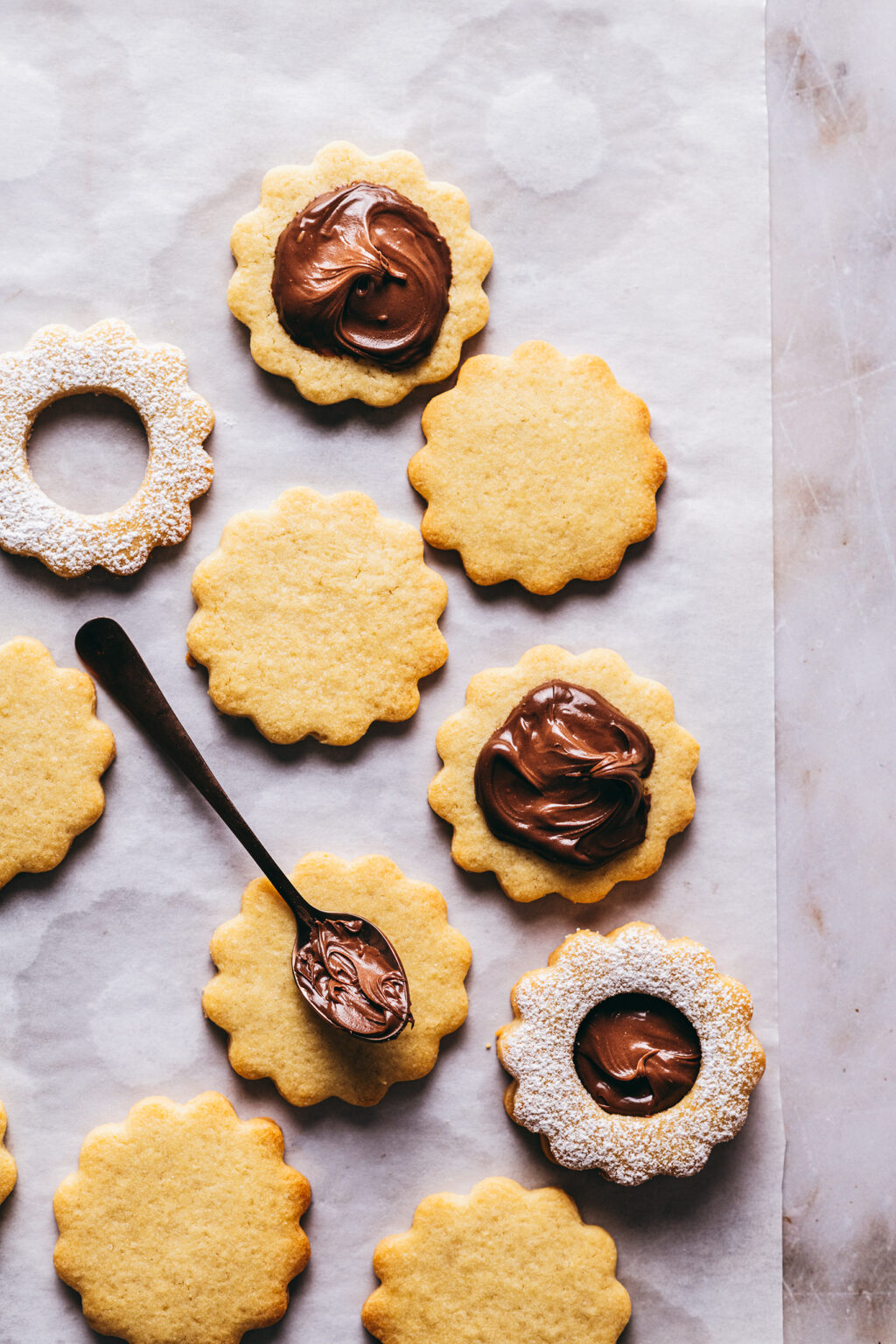 Garniture sablés nutella - Lilie Bakery