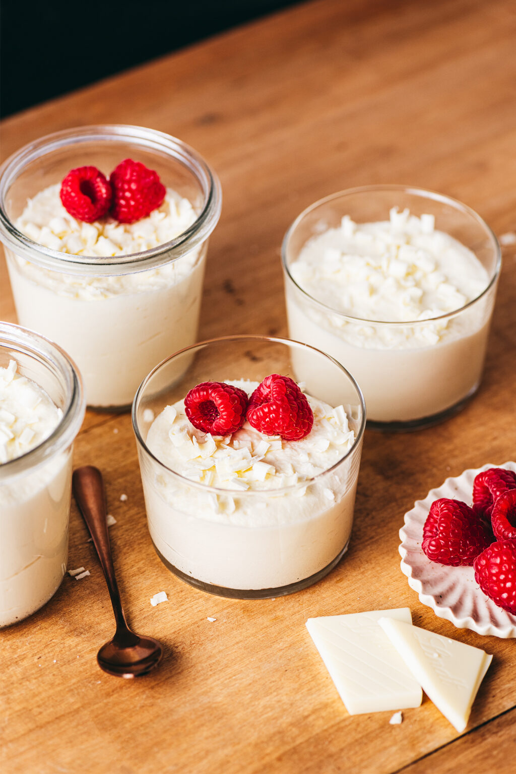 Mousse au chocolat blanc - Lilie Bakery