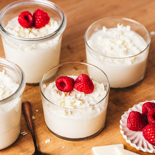 Mousse au chocolat blanc - Lilie Bakery