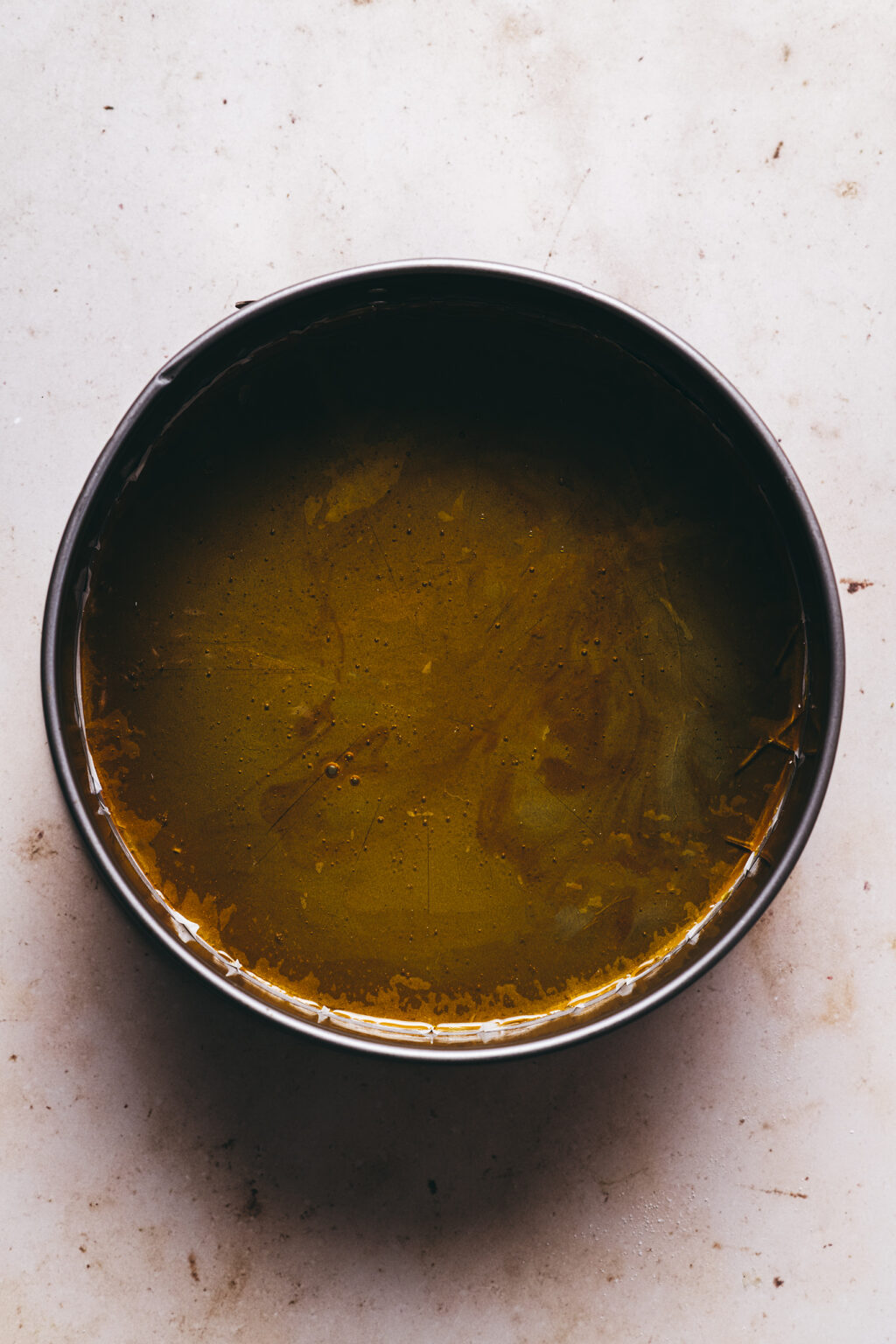 Caramel fond du moule