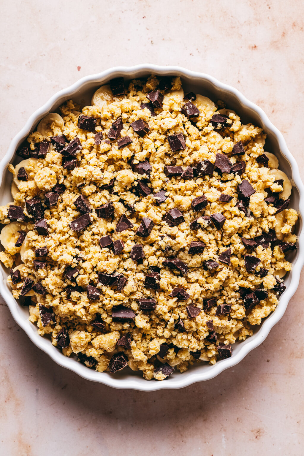Crumble dans plat - Lilie Bakery
