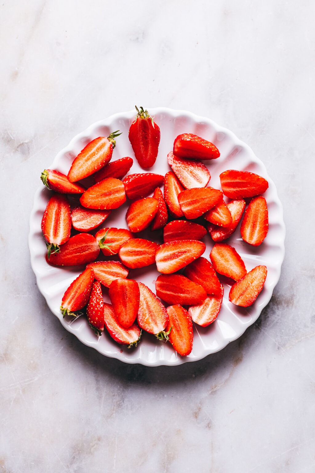 Fraises coupées - Lilie Bakery
