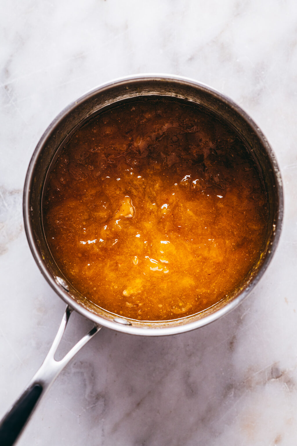 Cuisson confiture de mirabelles - Lilie Bakery