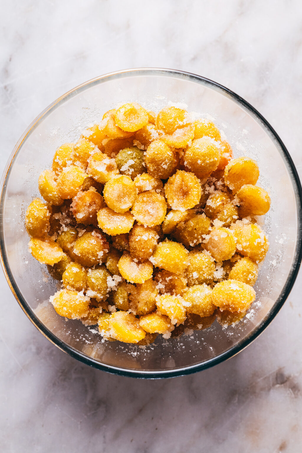 Mirabelles macération - Lilie Bakery