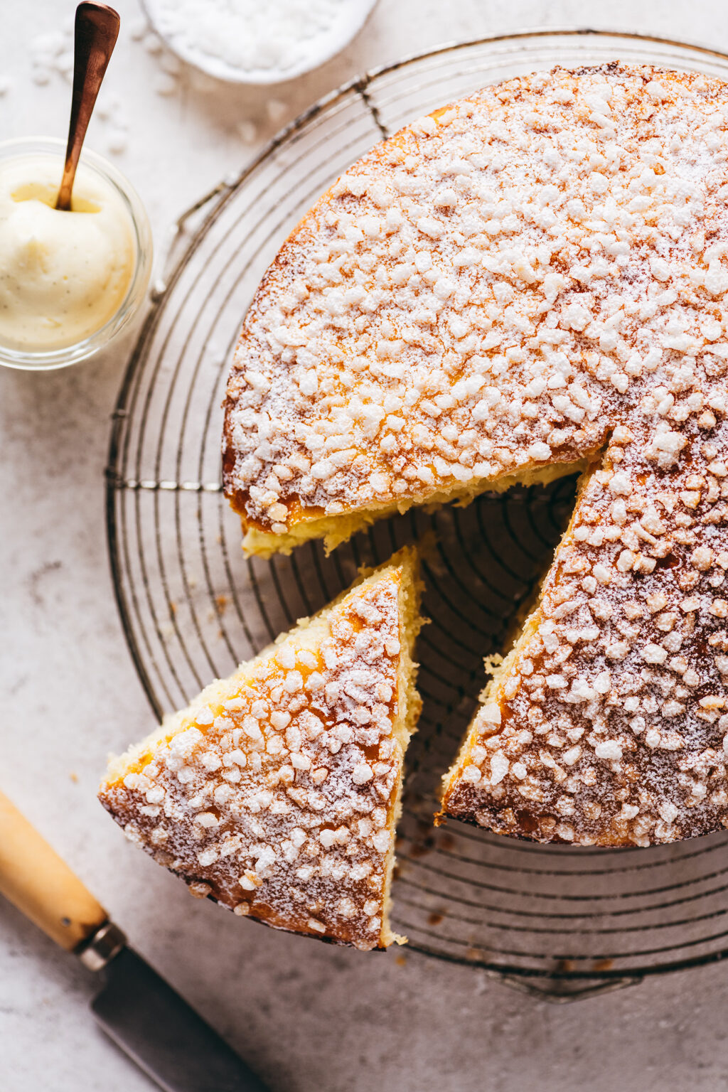 Tarte tropézienne recette - Lilie Bakery