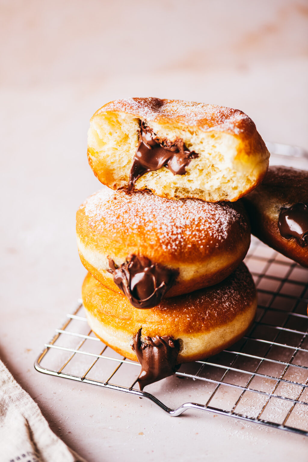 Beignets au chocolat recette - Lilie Bakery