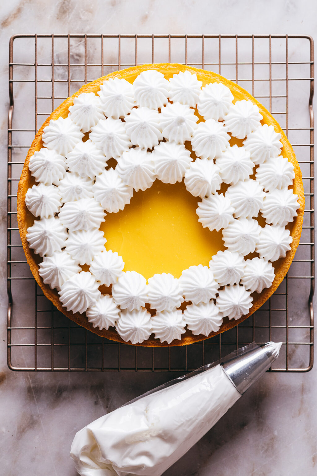 Meringue pour tarte citron - Lilie Bakery