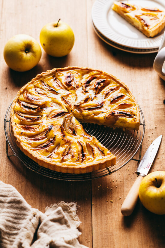 Tarte Aux Pommes Alsacienne